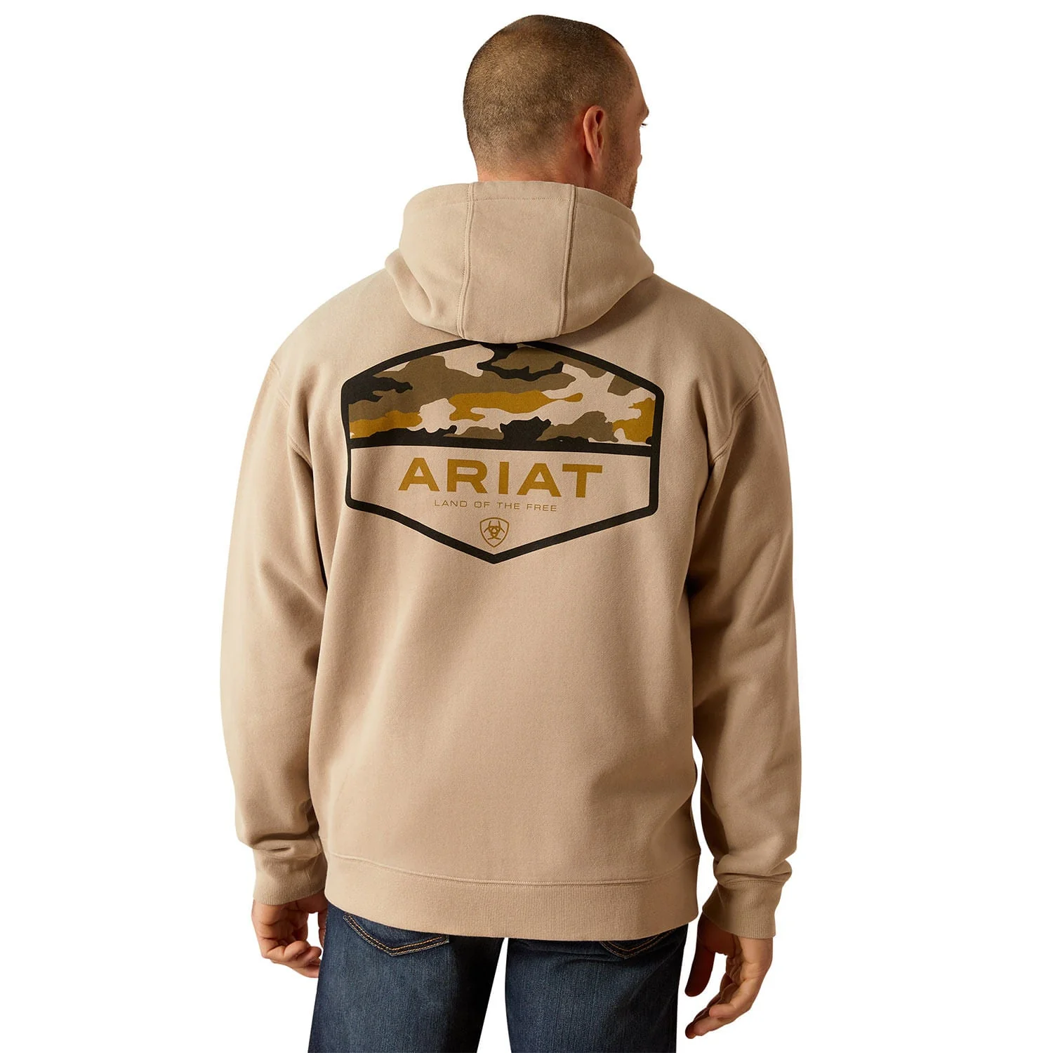 Ariat Men's Camo Hex Hoodie - Healthber