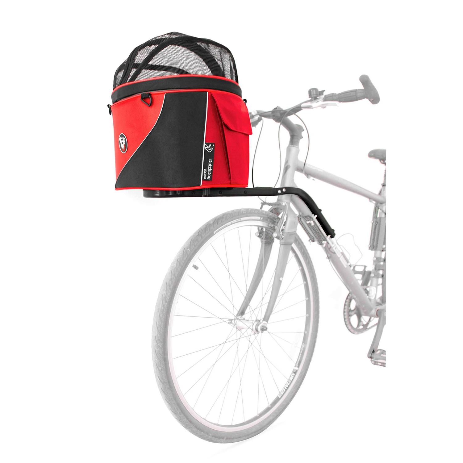 DoggyRide Cocoon pet bicycle basket plus rack - Healthber