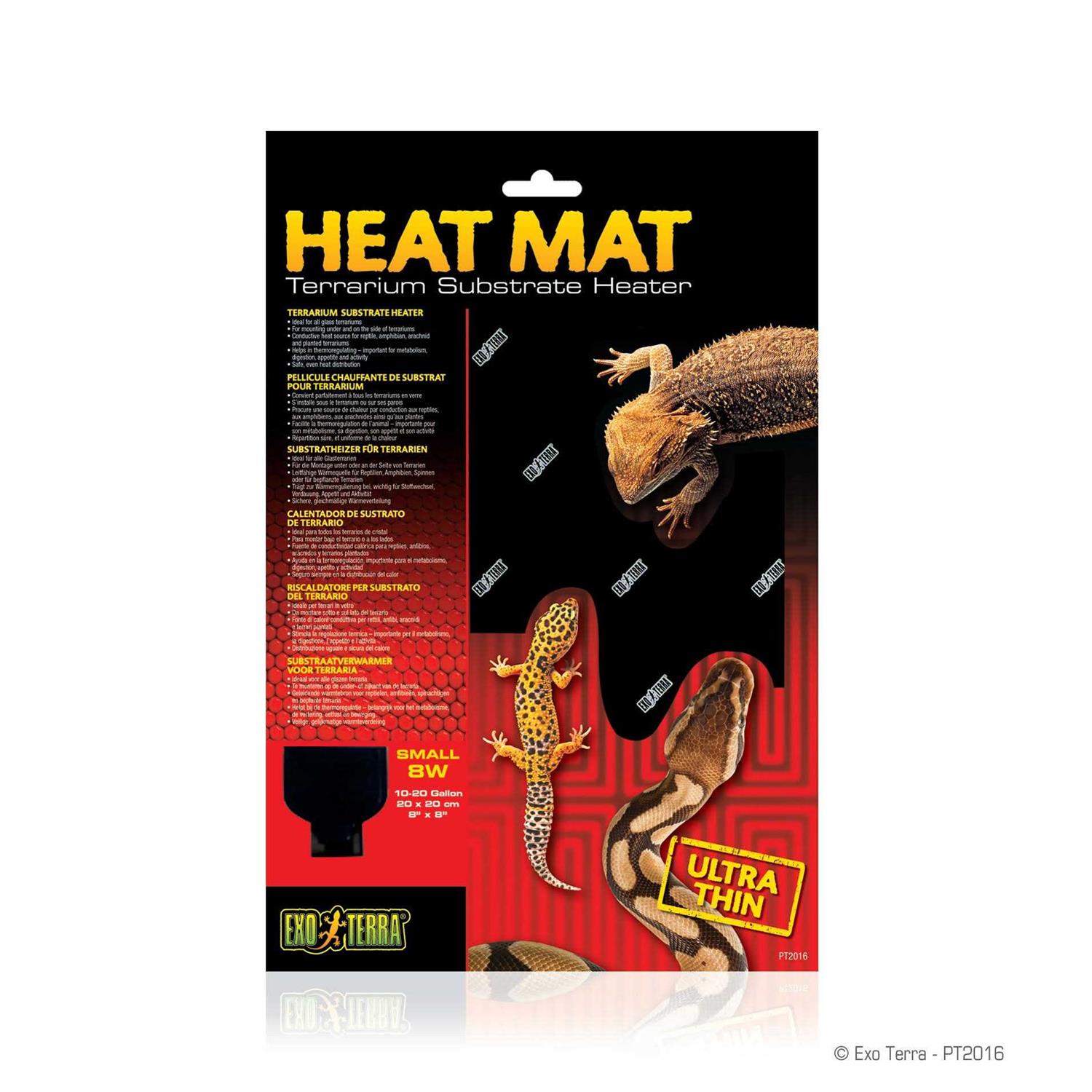 Exo Terra Heat Mat Terrarium Substrate Heater - Healthber