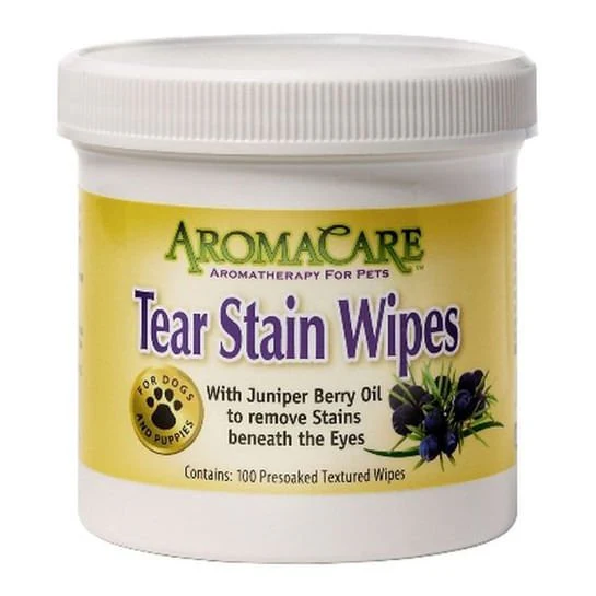 AromaCare Tear Stain Wipes, 100 ct - Healthber