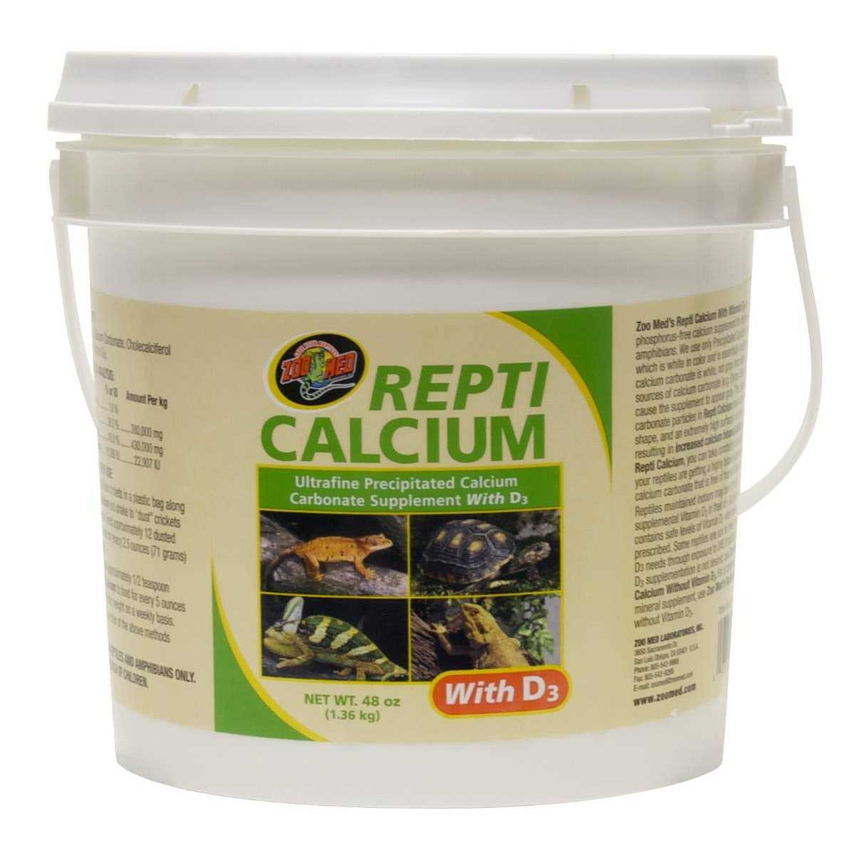 Zoo Med Repti Calcium with D3 - Healthber