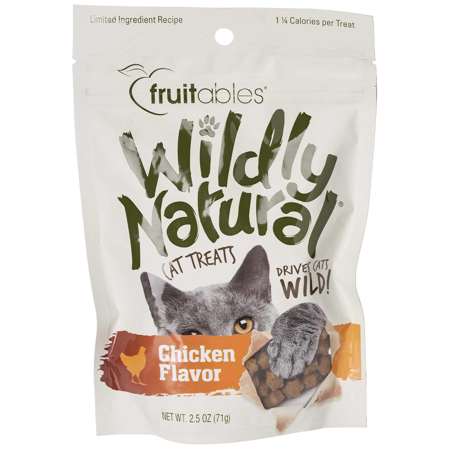 Fruitables Wildly Natural Cat Treats Chicken - Healthber