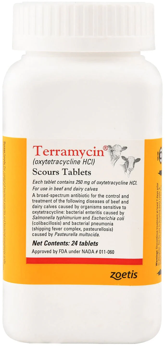 Terramycin Scour Tablets - Healthber