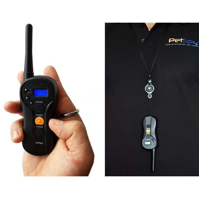 PetSpy P620B Dog Training Shock Collar for 2 Dogs with Vibration Electric Shock - Healthber