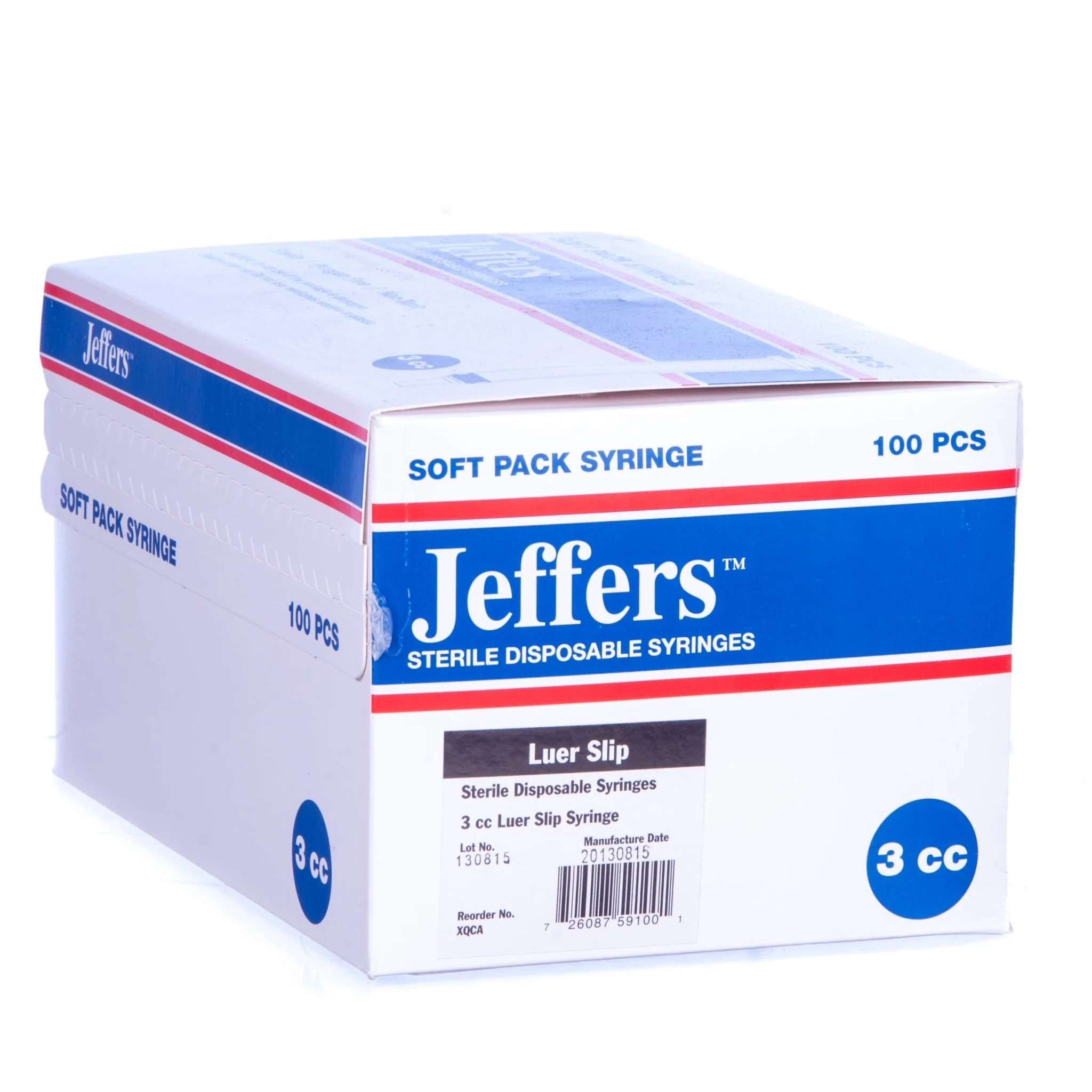 Luer Slip Syringes, Box of 100 - Healthber