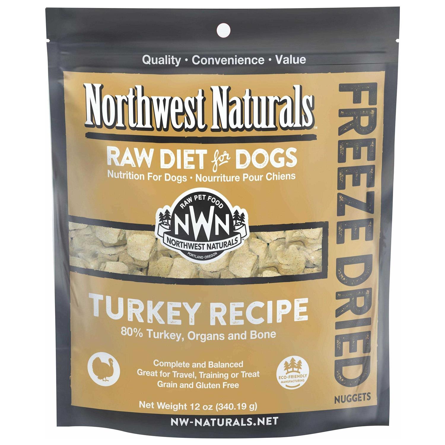Northwest Naturals Freeze-Dried Nuggets Raw Dog Food - Healthber
