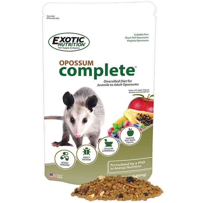 Exotic Nutrition Opossum Complete Food - Healthber