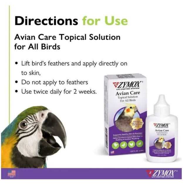 Zymox Avian Care Topical Spray for All Birds - Healthber