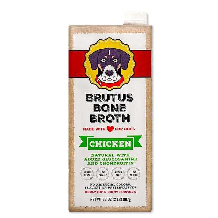 Brutus Broth Broth Bone Chicken Dogs - Healthber