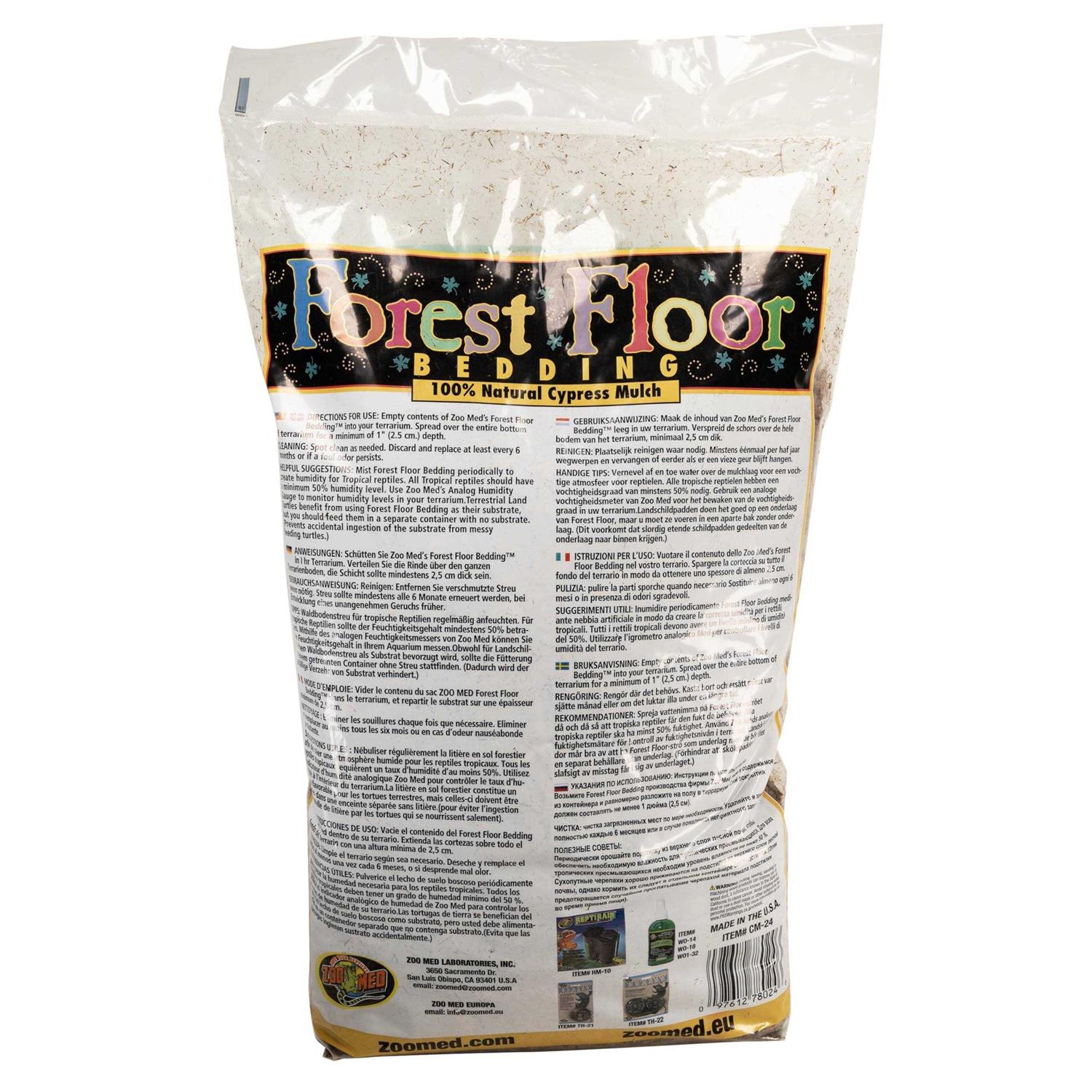 Zoo Med Forest Floor Bedding - Healthber