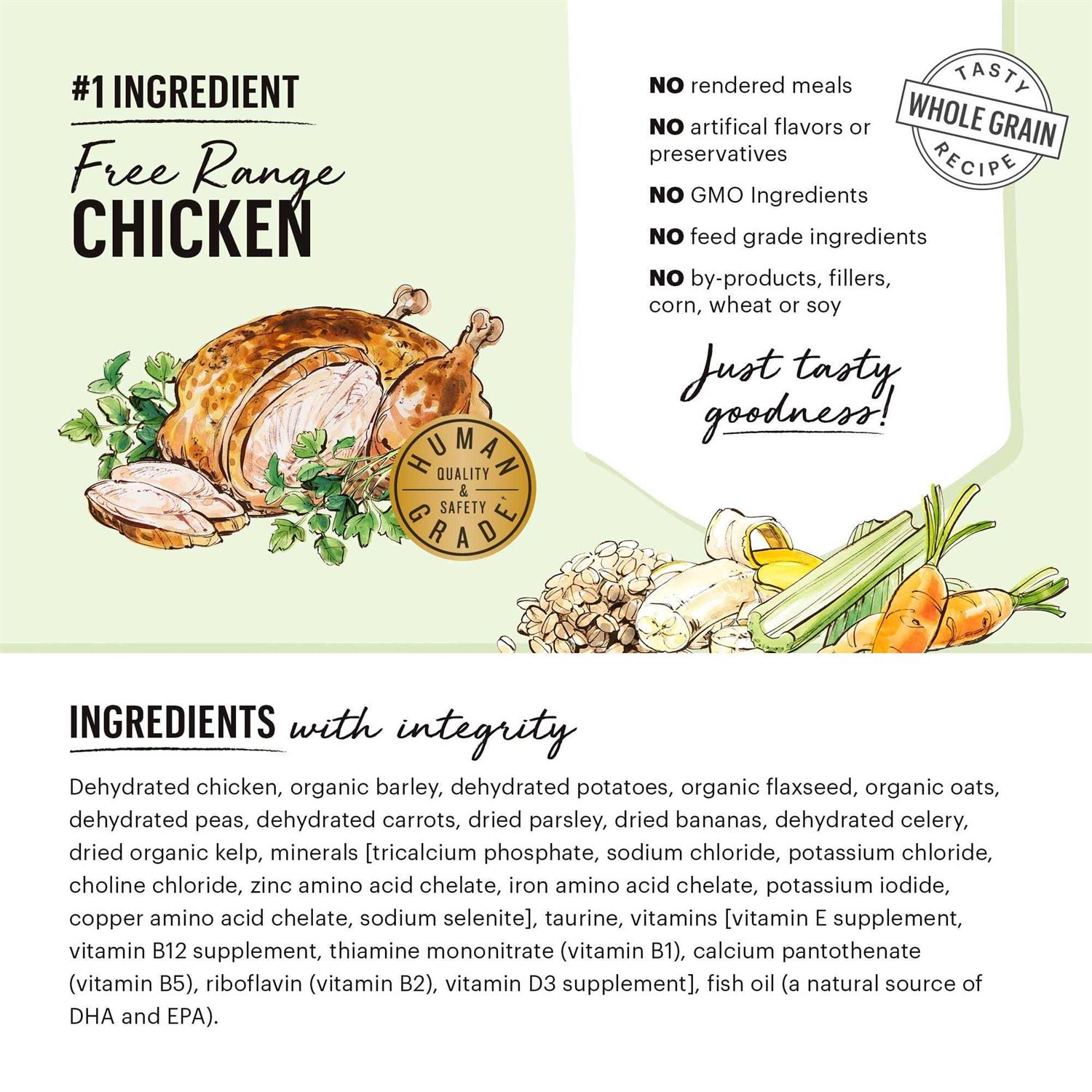 The Honest Kitchen Dehydrated Whole Grain Chicken Dog Food - Healthber