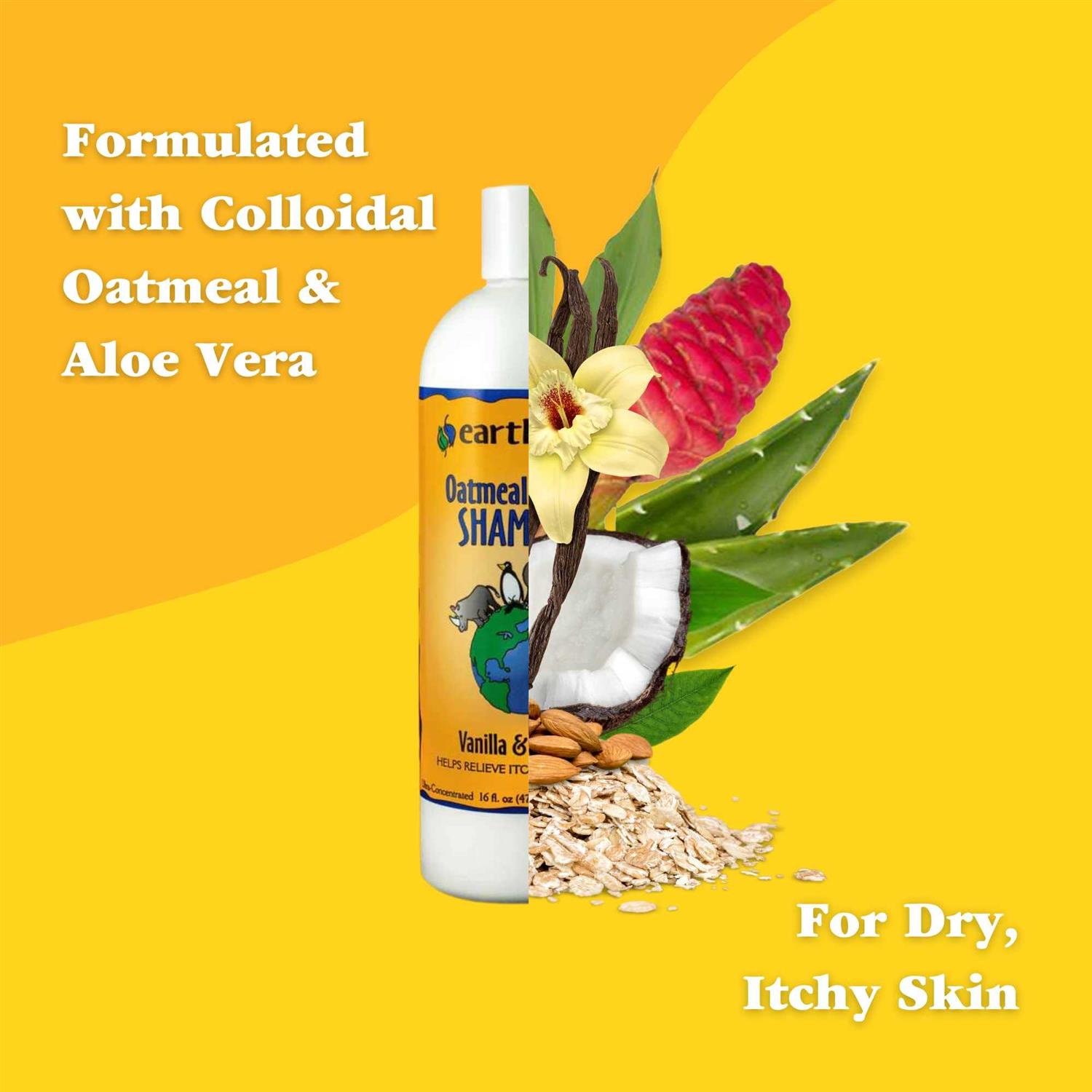 Earthbath Oatmeal & Aloe Shampoo & Conditioner - Healthber