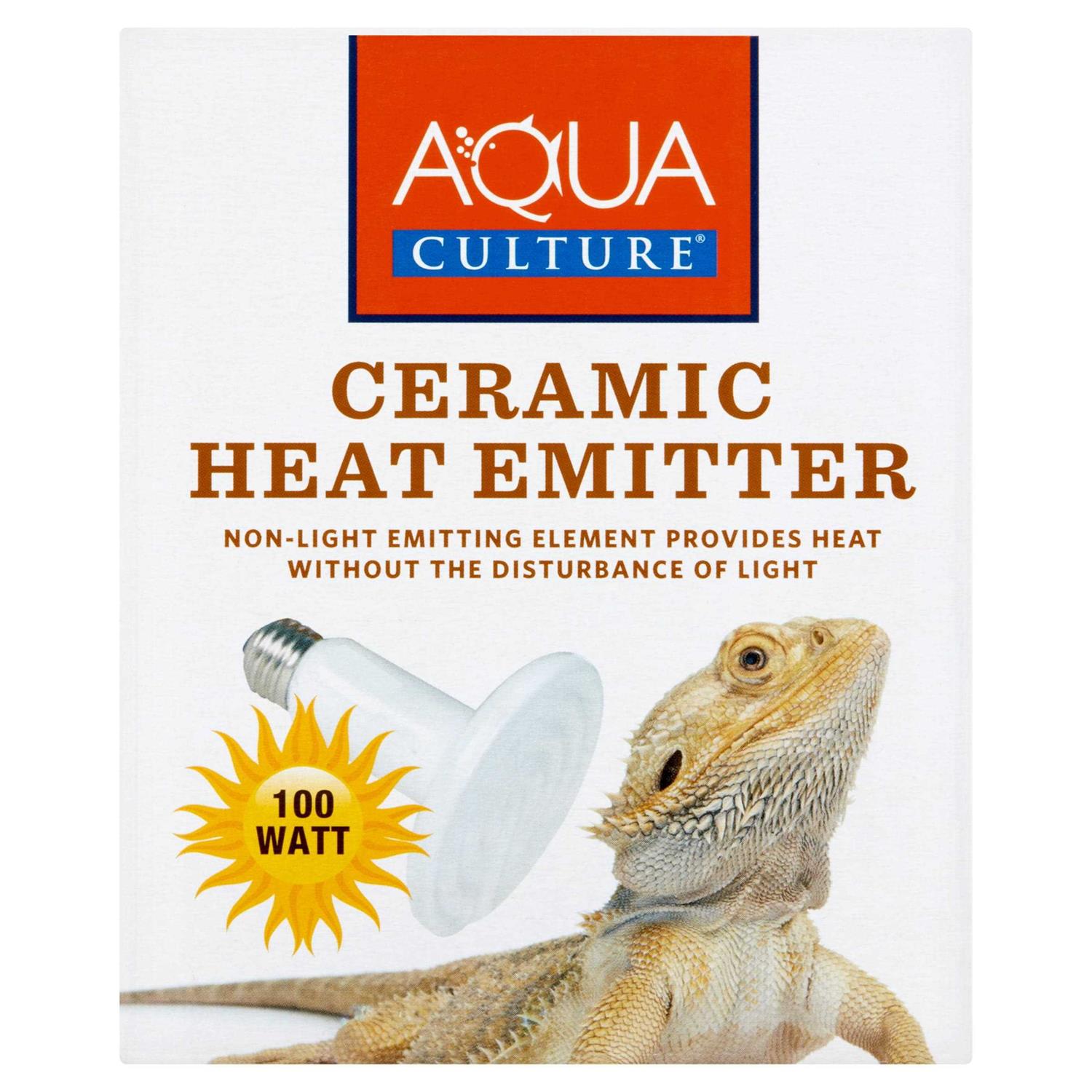 Aqua Culture Ceramic Heat Emitter - Healthber