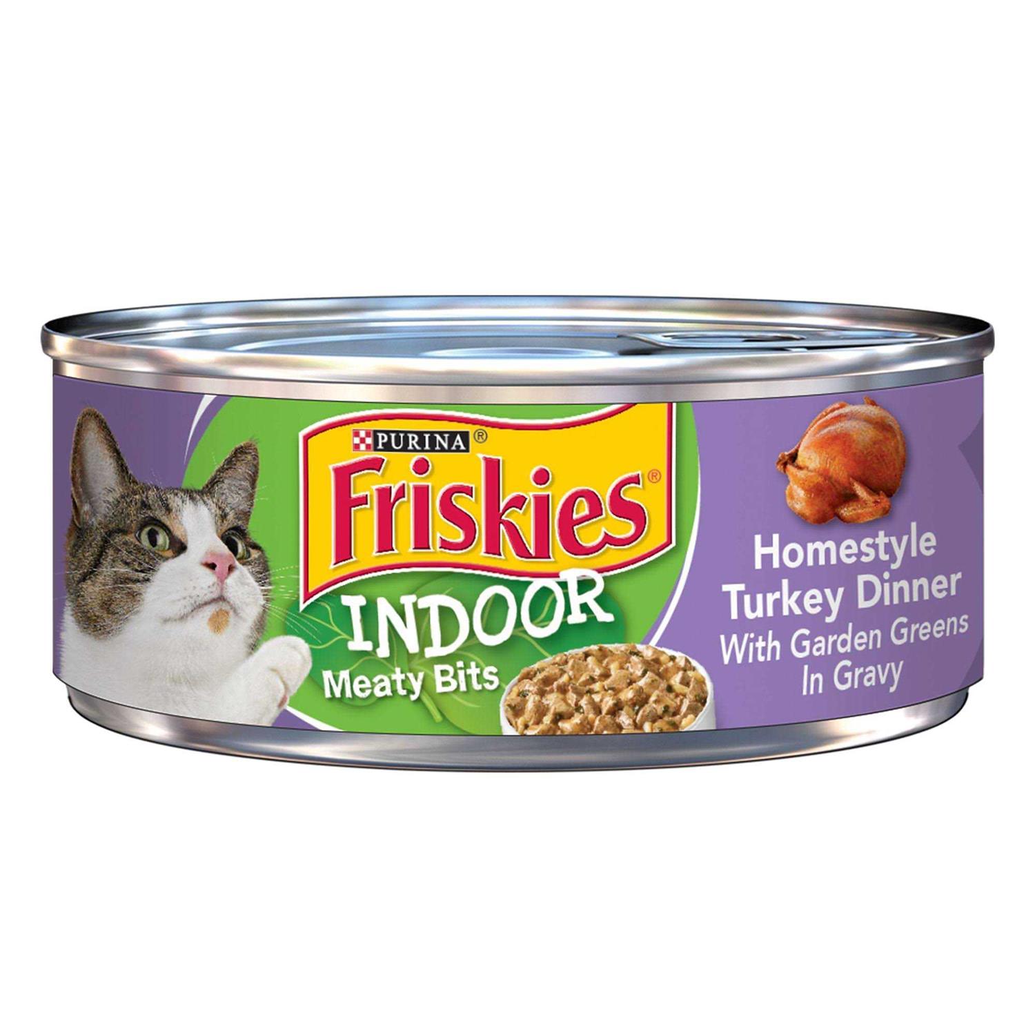 Friskies Homestyle Turkey Dinner Wet Indoor Cat Food - Healthber