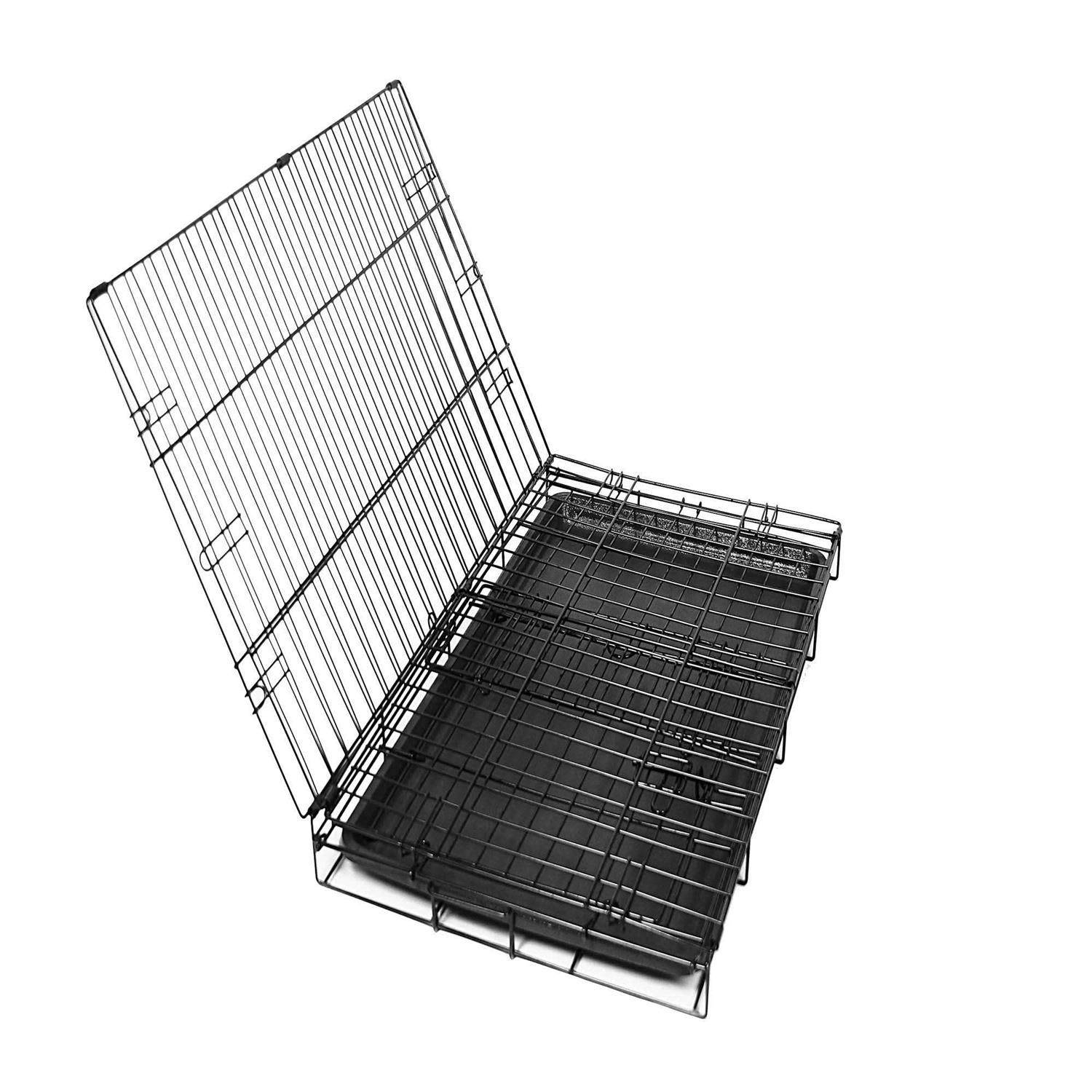 Carlson Pet Products Secure Single Door Wire Dog Crate - Healthber