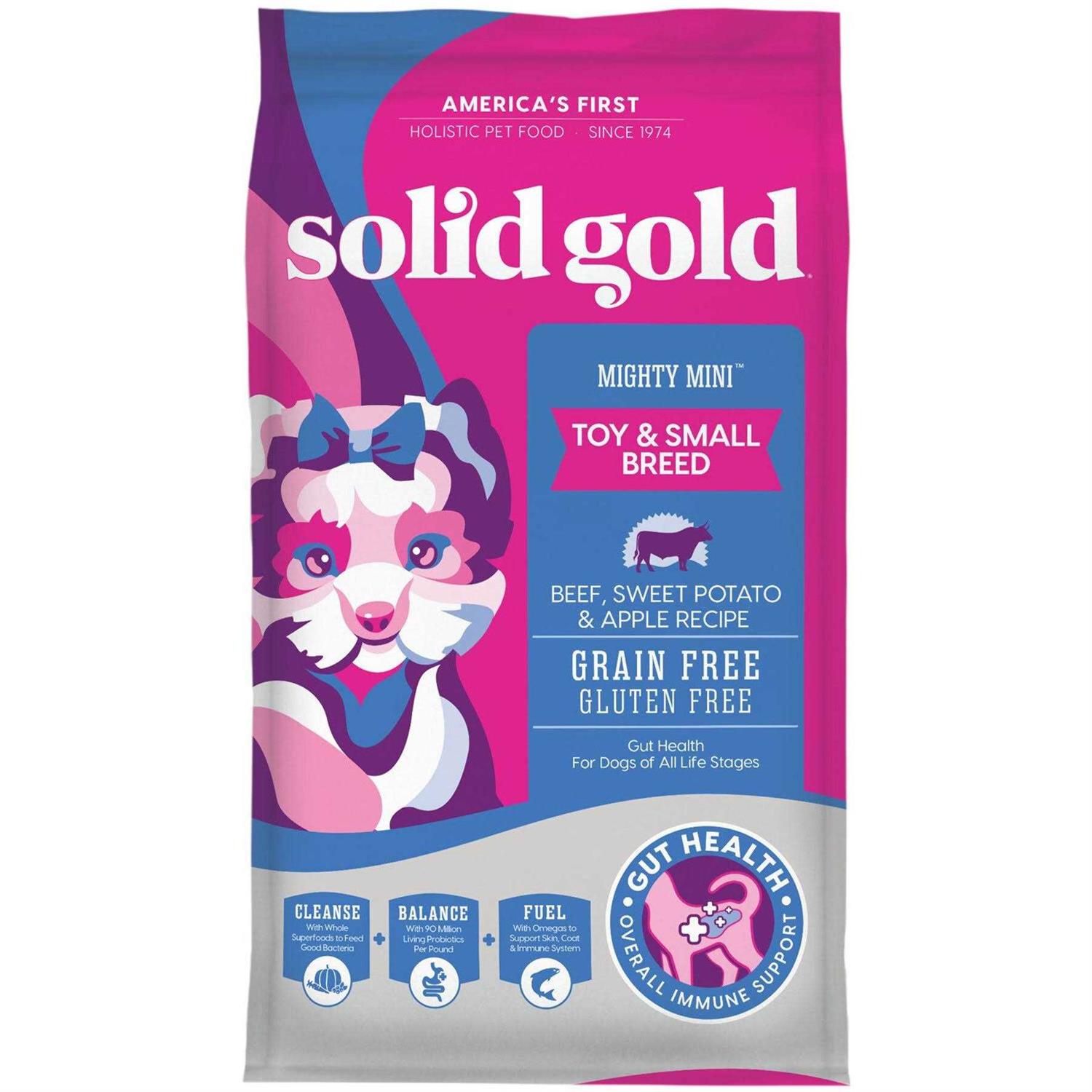 Solid Gold Mighty Mini Small-Breed Grain-Free Dog Food - Healthber