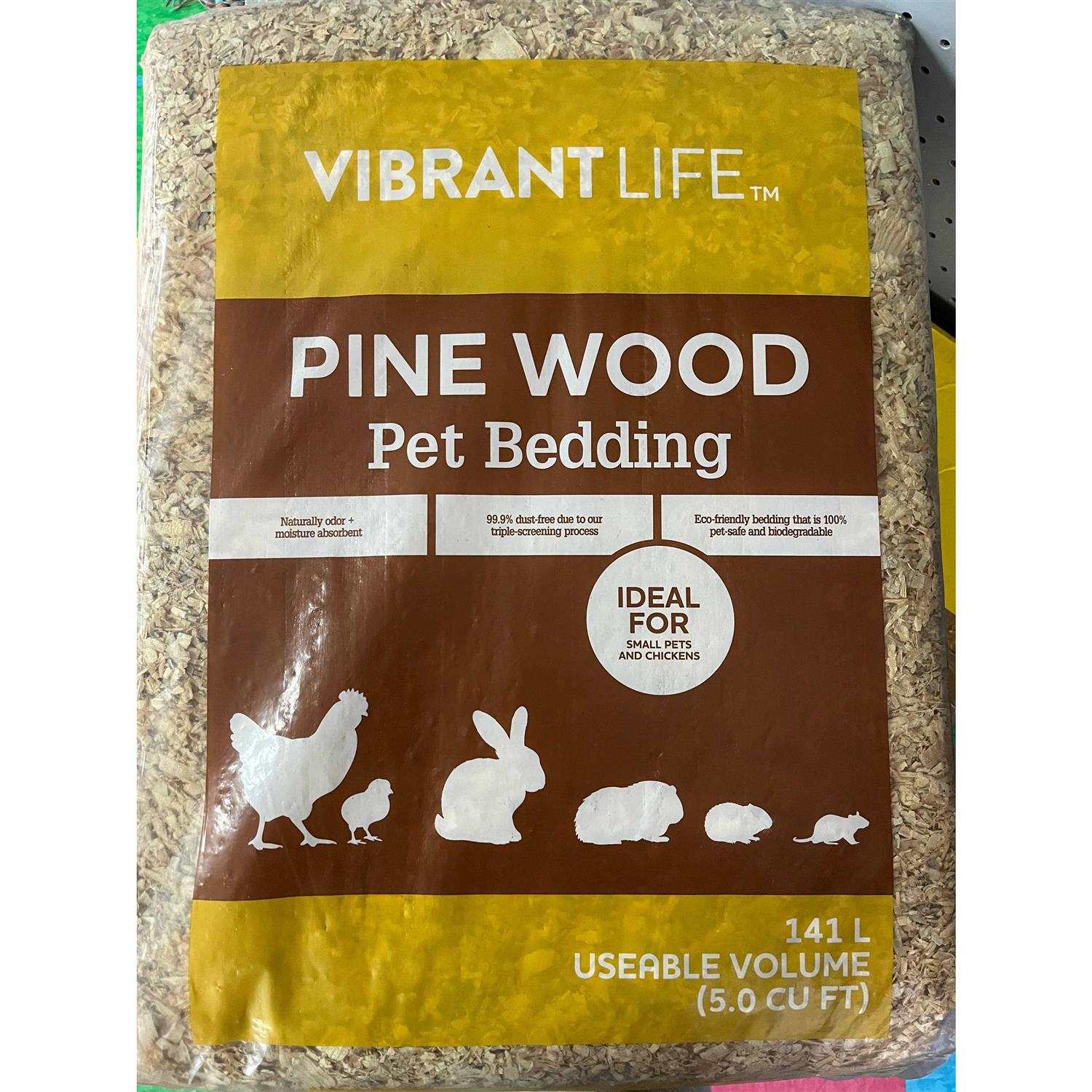 Vibrant Life Pine Wood Pet Bedding - Healthber