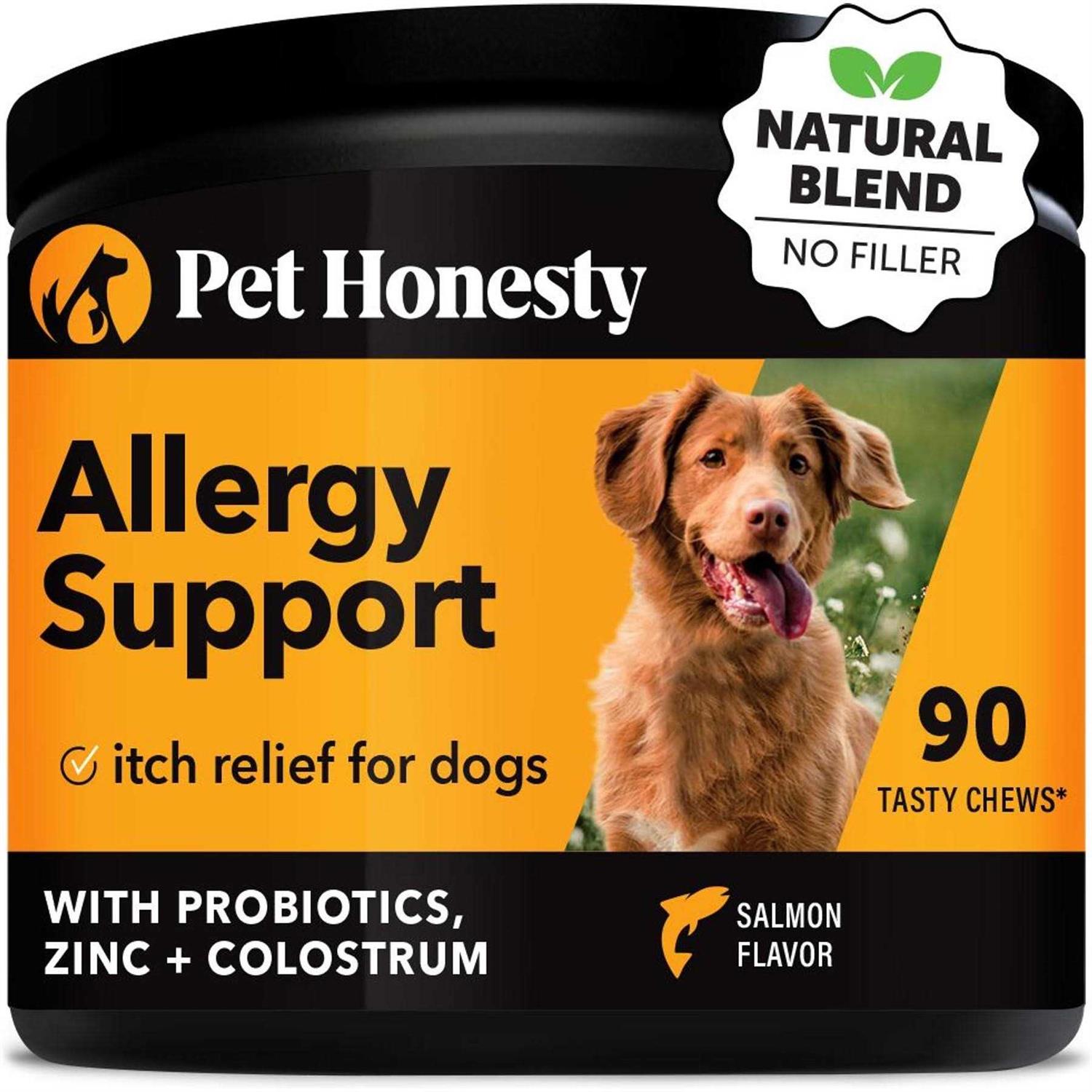 Pet Honesty Allergy Support Chews for Dogs - Healthber