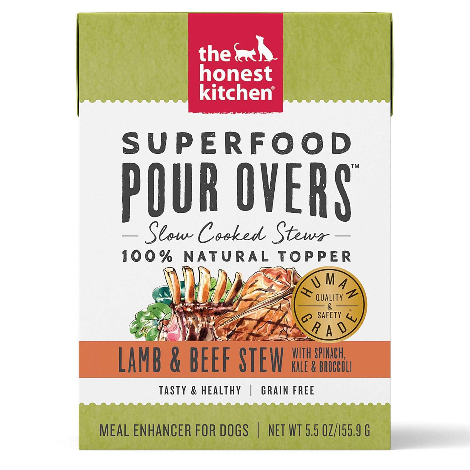 The Honest Kitchen Superfood Pour Overs Lamb/Beef - Healthber