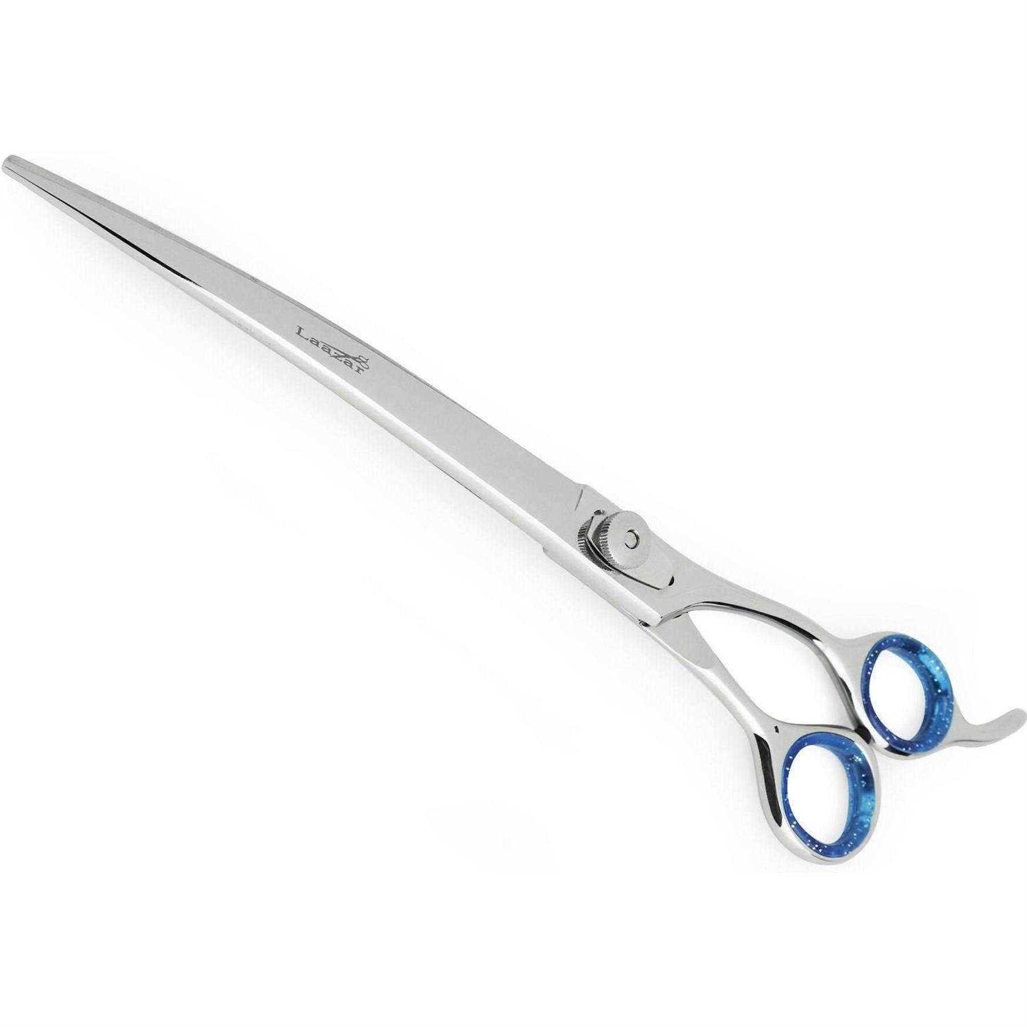 Laazar Pro Shears Curved Pet Grooming Shear - Healthber