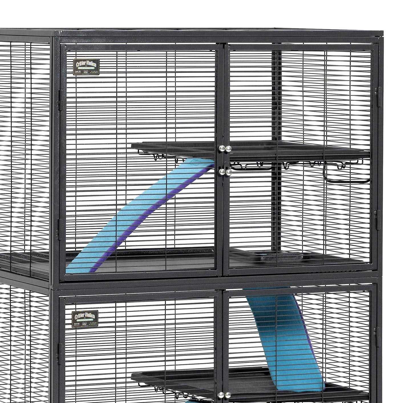 Midwest Critter Nation Double Unit Small Animal Cage - Healthber