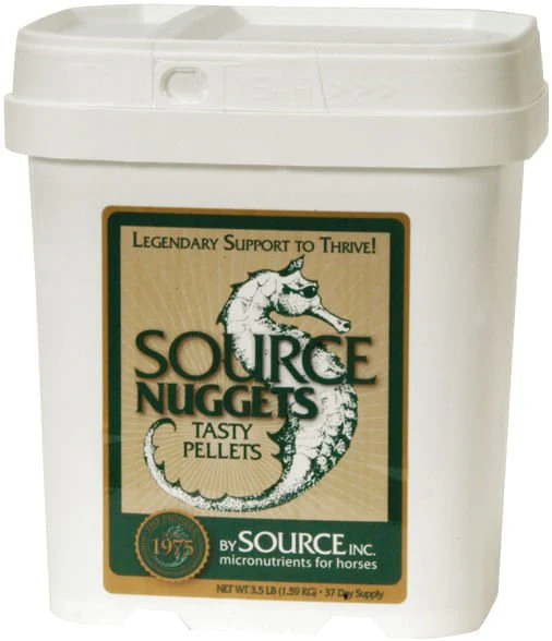 Source Nuggets Micronutrients Tasty Pellets for Horses - Healthber