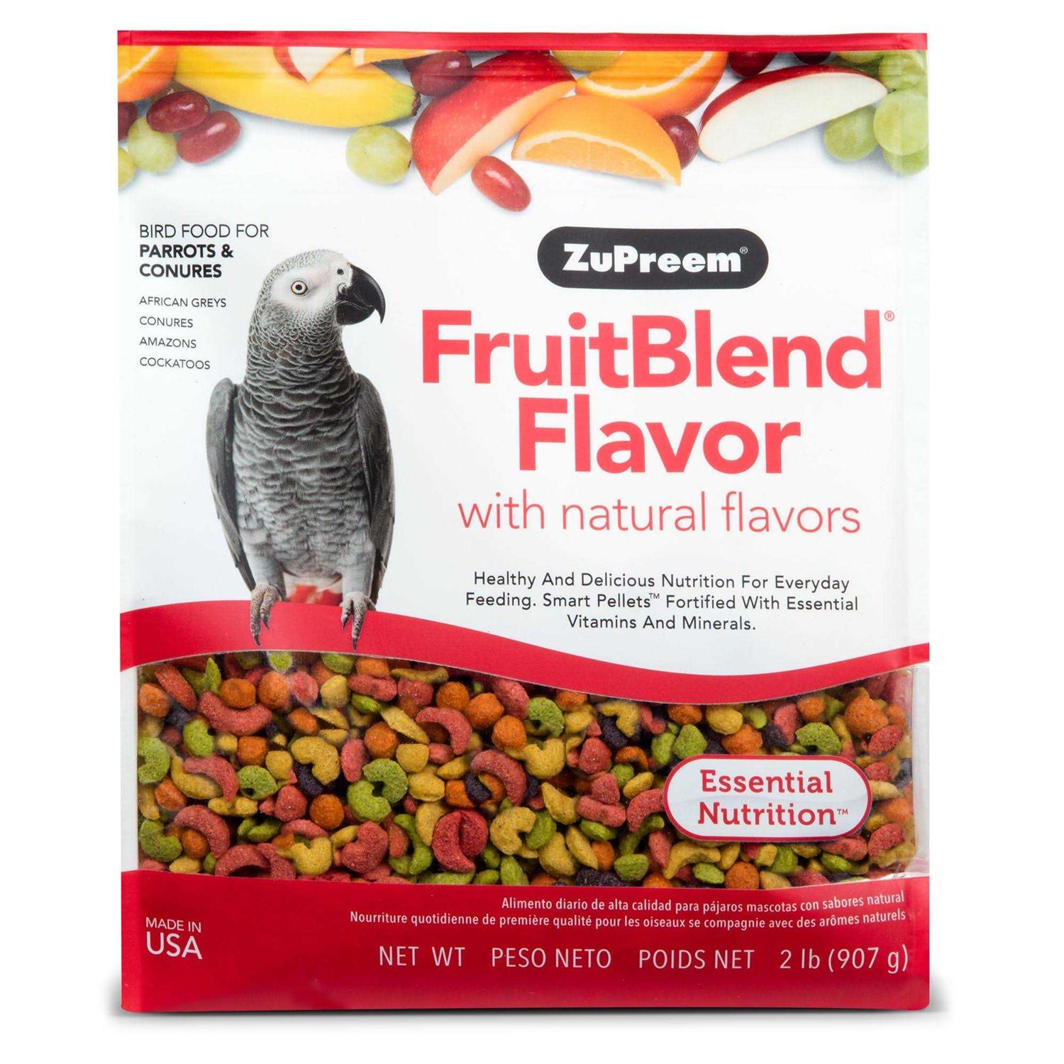 Zupreem FruitBlend Flavor Bird Food - Healthber