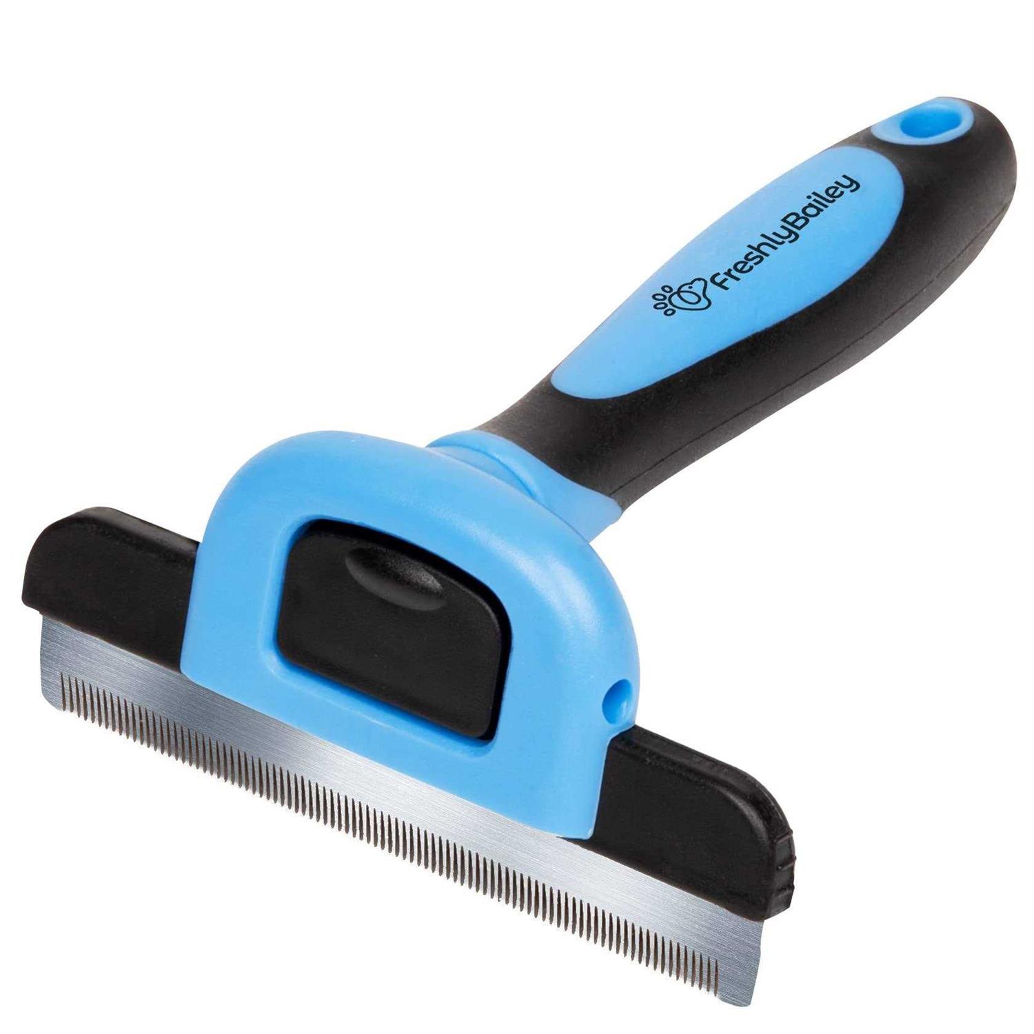 Freshly Bailey Deshedding Brush For Short Haired Dogs & Cats Cat and Dog Brush For Shedding Short Hair - Healthber