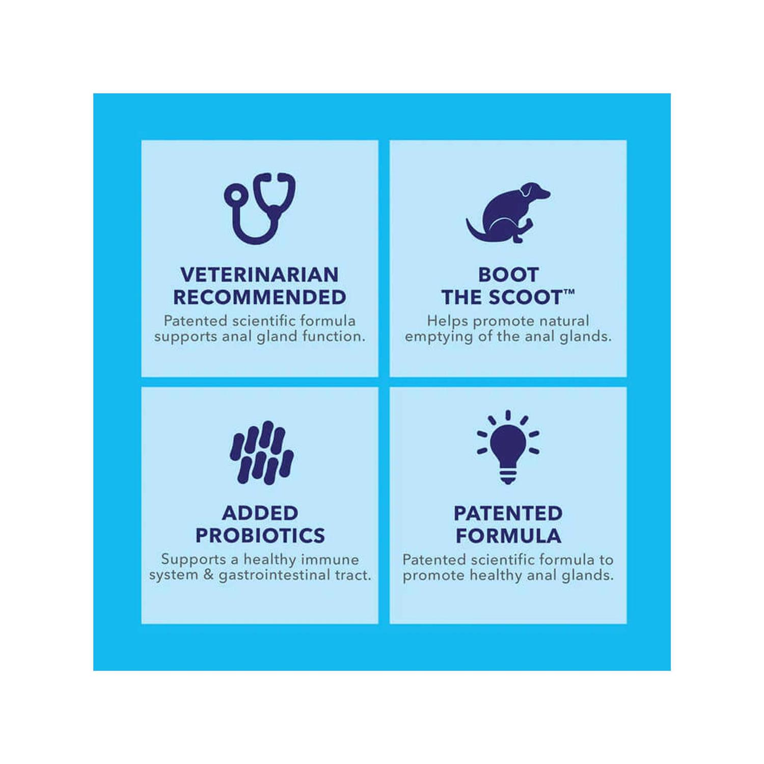 Glandex Anal Gland Soft Chews Supplement for Dogs - Healthber