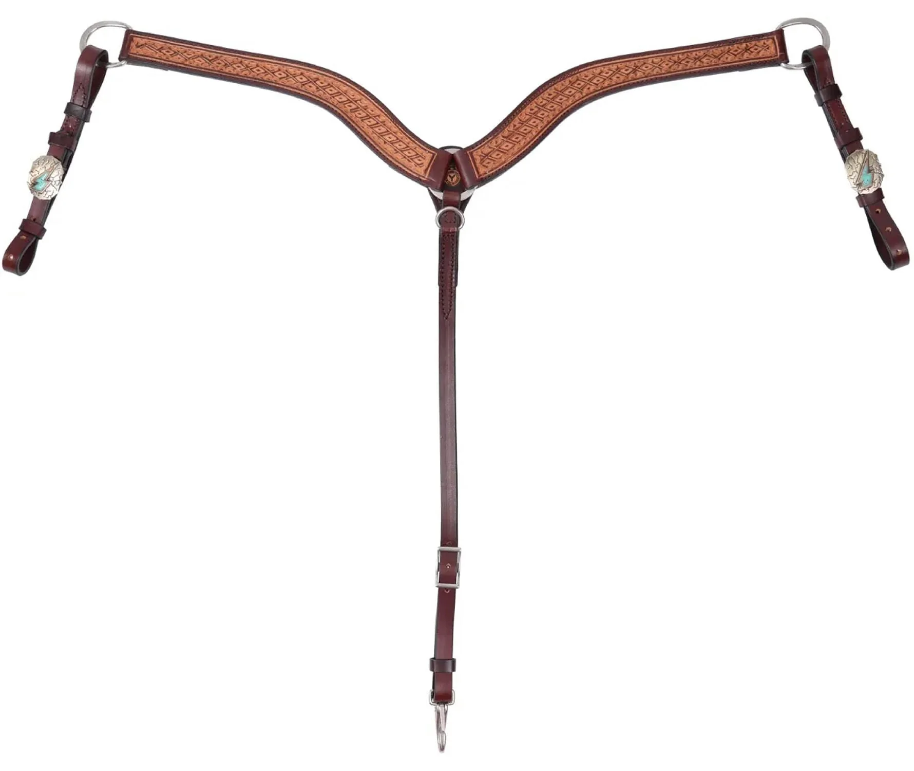Circle Y Montana Breast Collar, Full - Healthber
