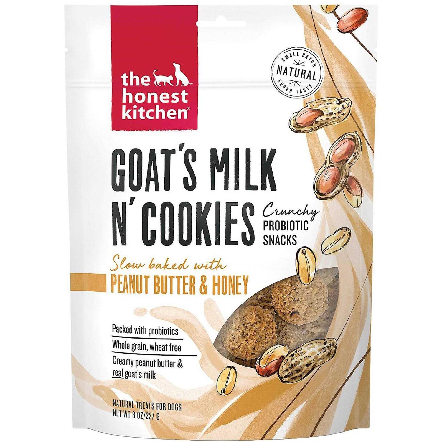 The Honest Kitchen Dog Goat’s Milk N’ Cookies - Healthber