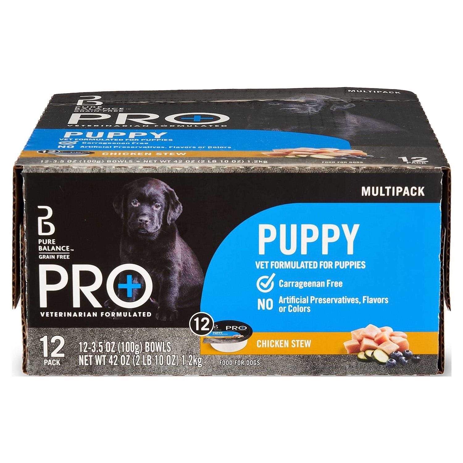 Pure Balance Pro+ Chicken Stew Dog Food for Puppies - Healthber