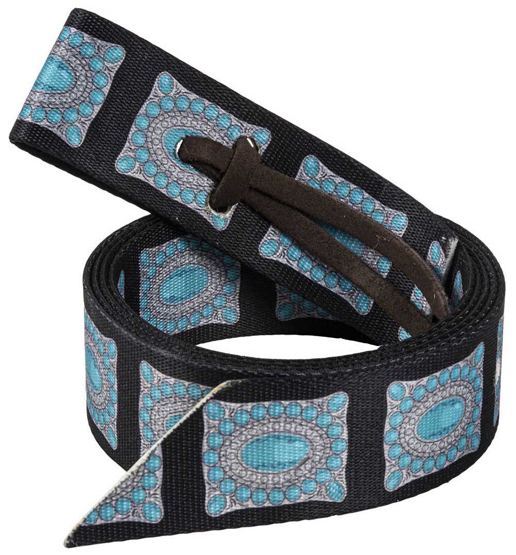Concho Print Tie Strap - Healthber