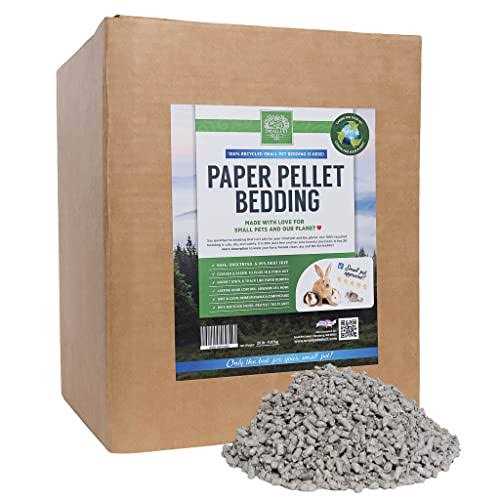 Small Pet Select Small Animal Pelleted Paper Bedding for Rabbits, Guinea Pigs, and Other Small Animals - Healthber