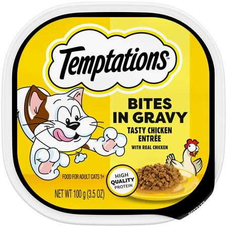 Temptations Tasty Chicken Flavor Gravy Wet Cat Food - Healthber