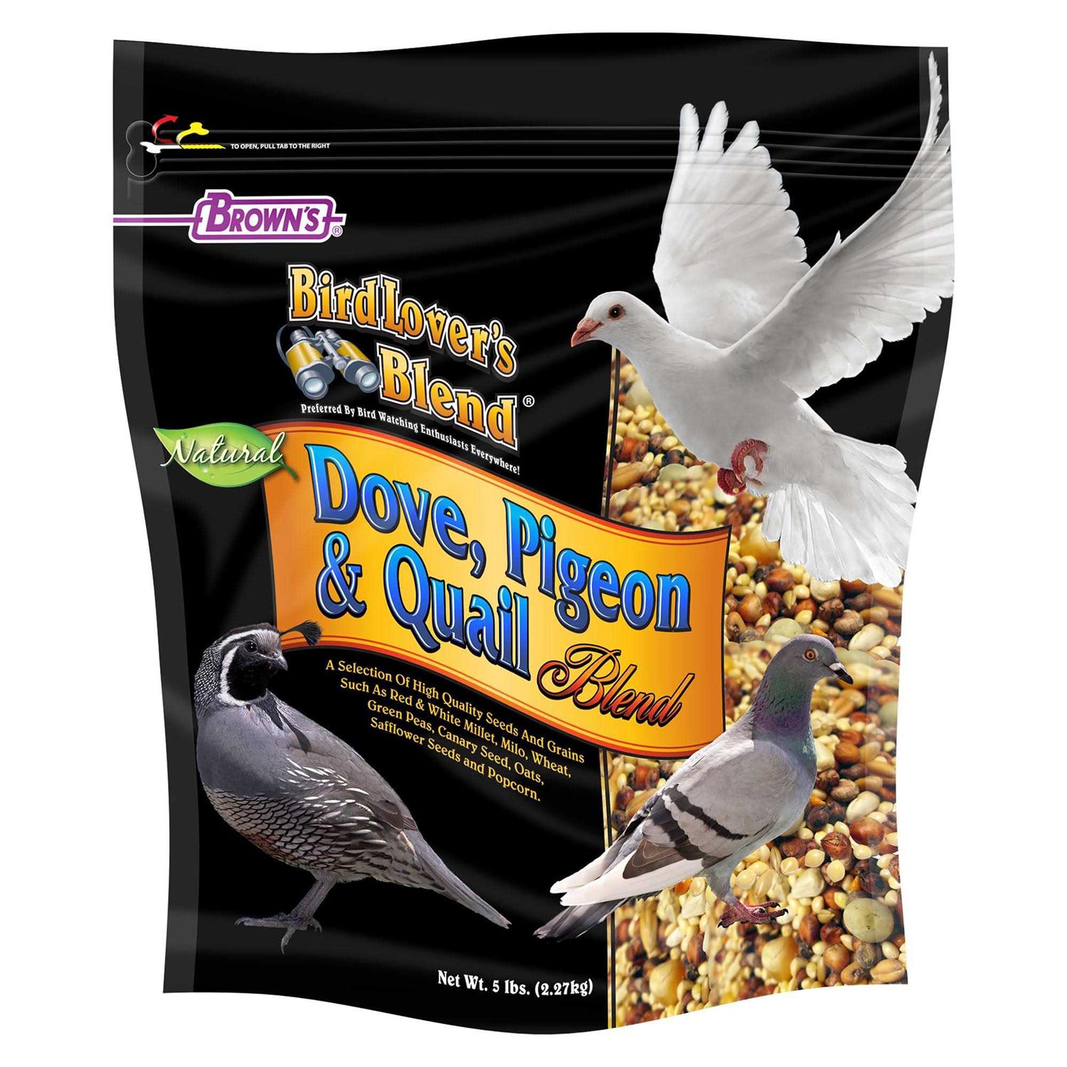 Brown’s Bird Lover’s Blend Dove Pigeon & Quail Food - Healthber