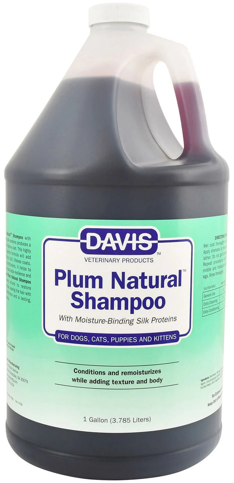 Davis Plum Natural Shampoo for Dogs - Healthber