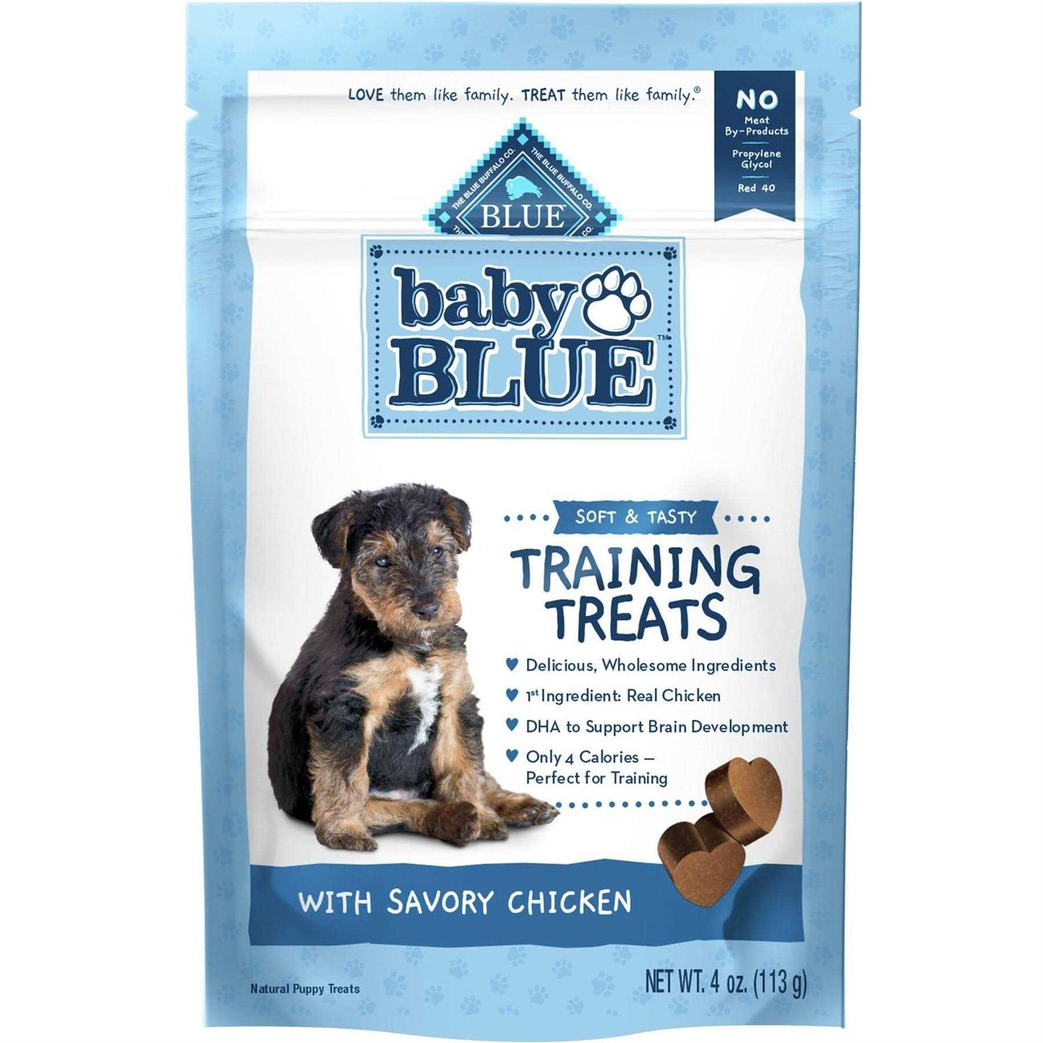 Blue Buffalo Baby Blue Training Treats Natural Puppy Soft Dog Treats - Healthber