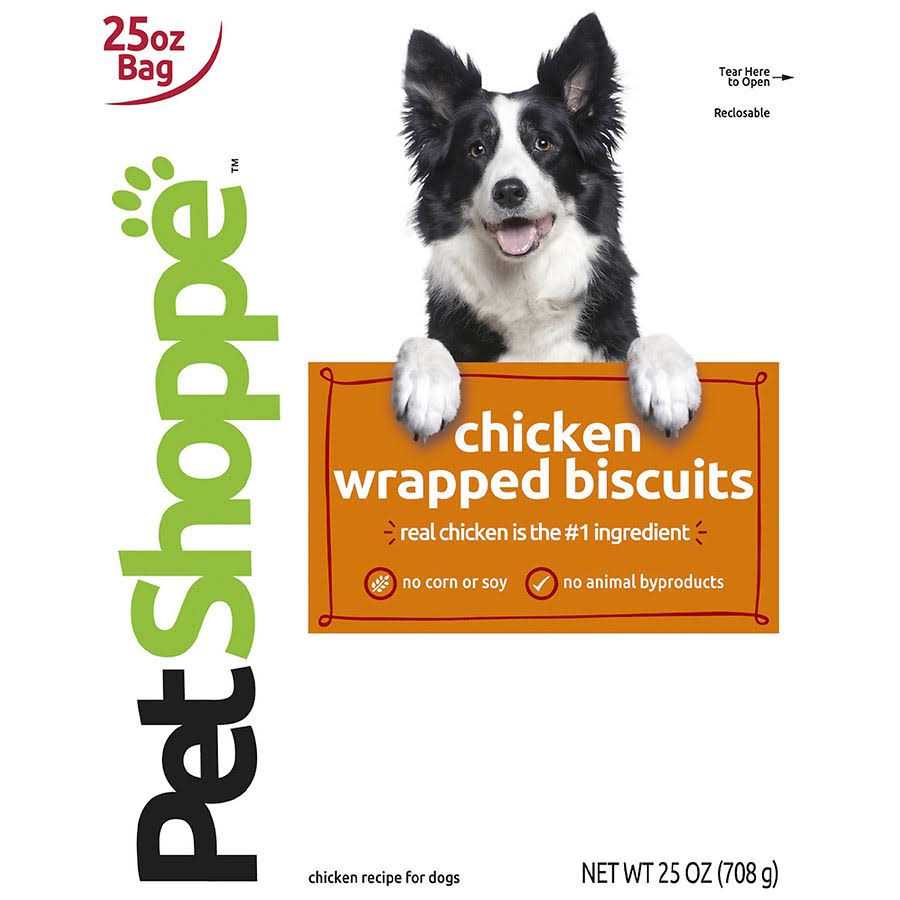 PetShoppe Chicken Wrapped Biscuits - Healthber