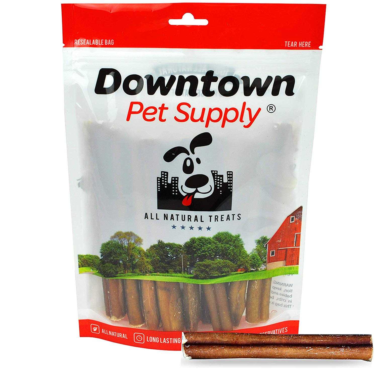 Downtown Pet Supply Bully Sticks For Medium Dogs - Healthber