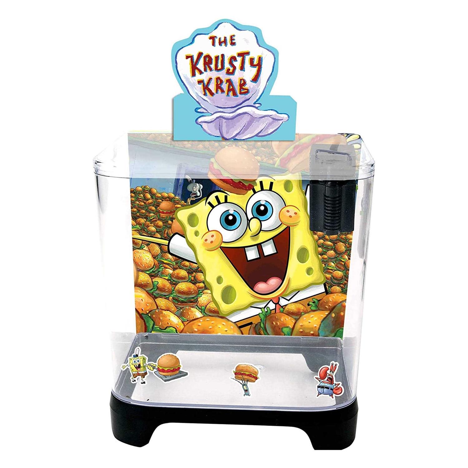 Penn Plax Spongebob Aquarium Kit 1.5 Gallon - Healthber