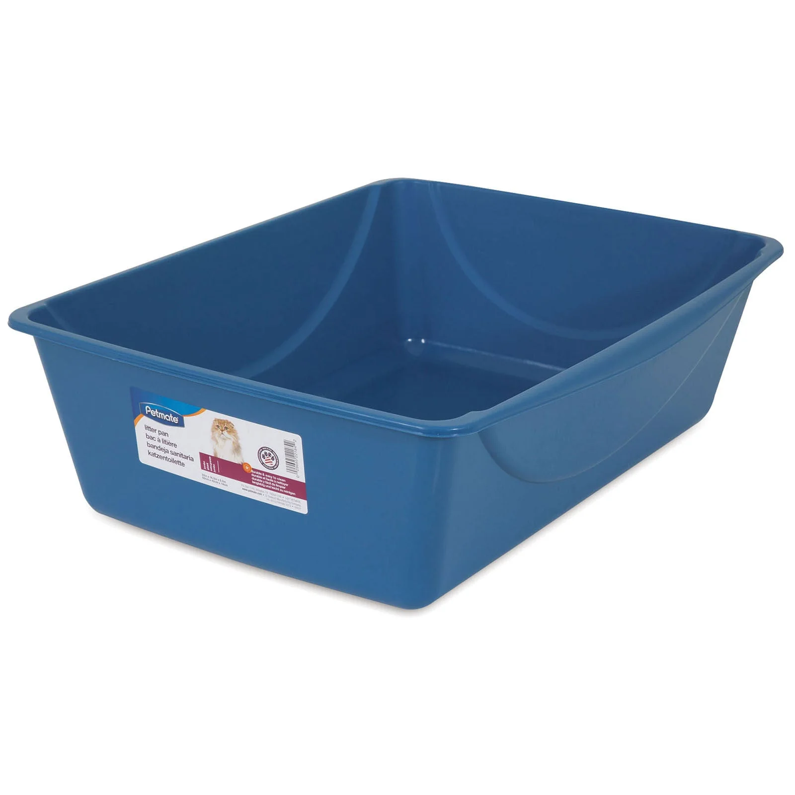 Petmate Jumbo Cat Litter Pan - Healthber