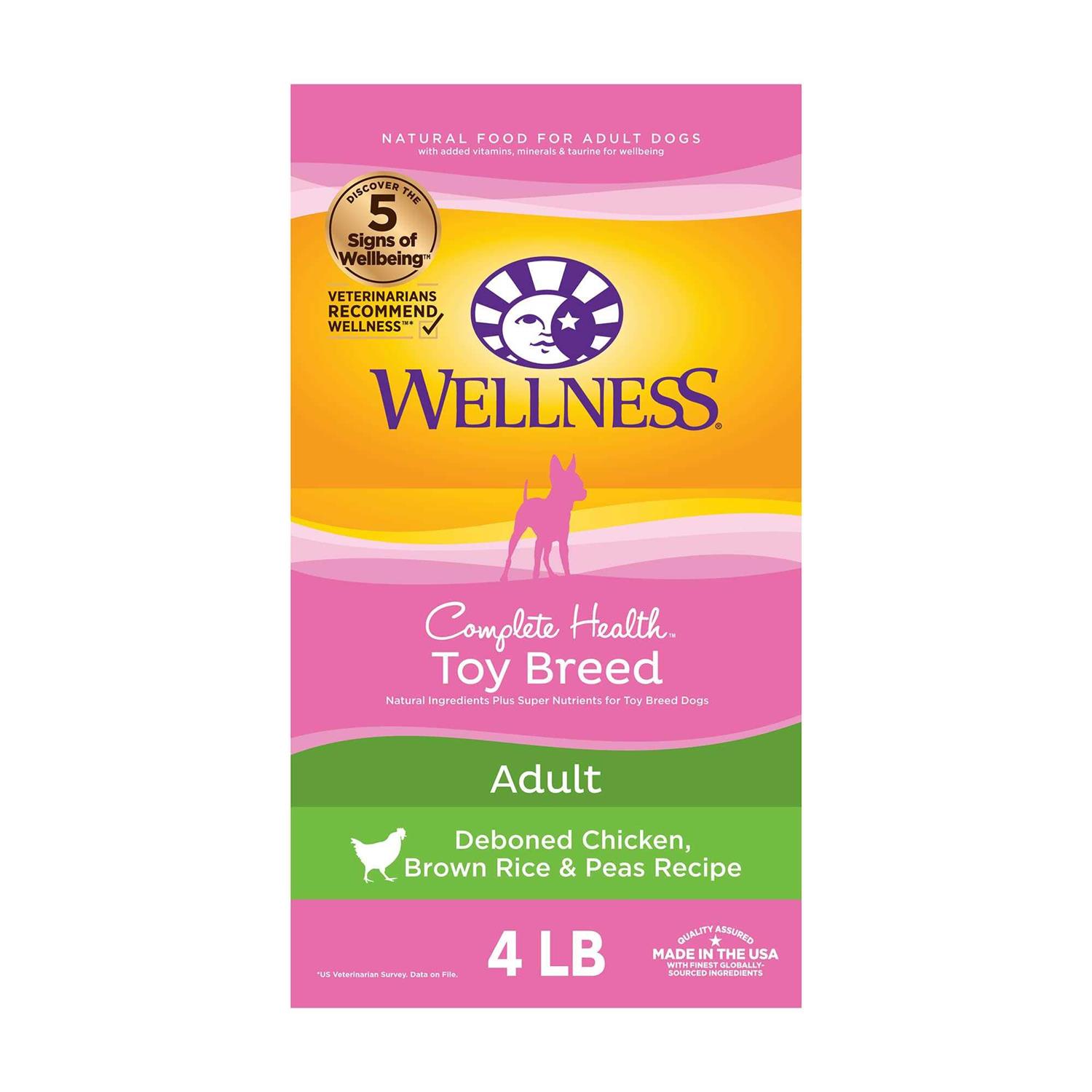 Wellness Complete Health Toy Breed Adult Dry Dog Food - Healthber