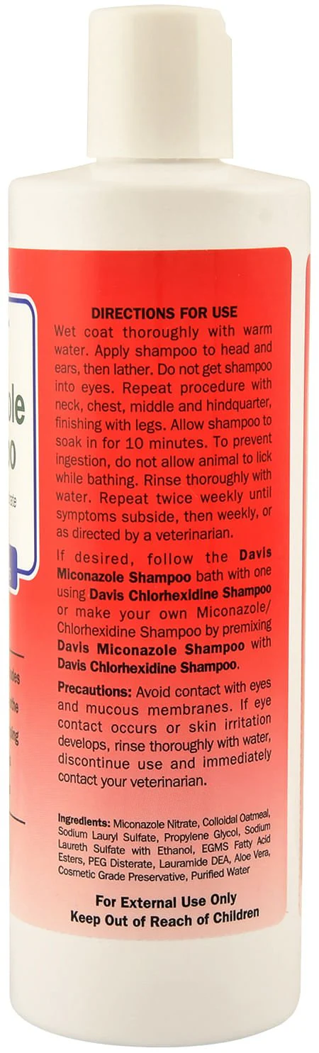 Davis Miconazole Shampoo for Dogs and Cats - Healthber