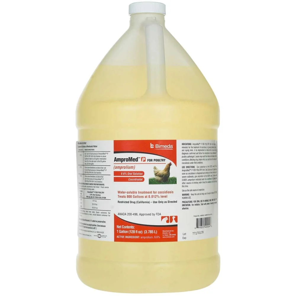 Ampromed for Poultry, Gallon - Healthber