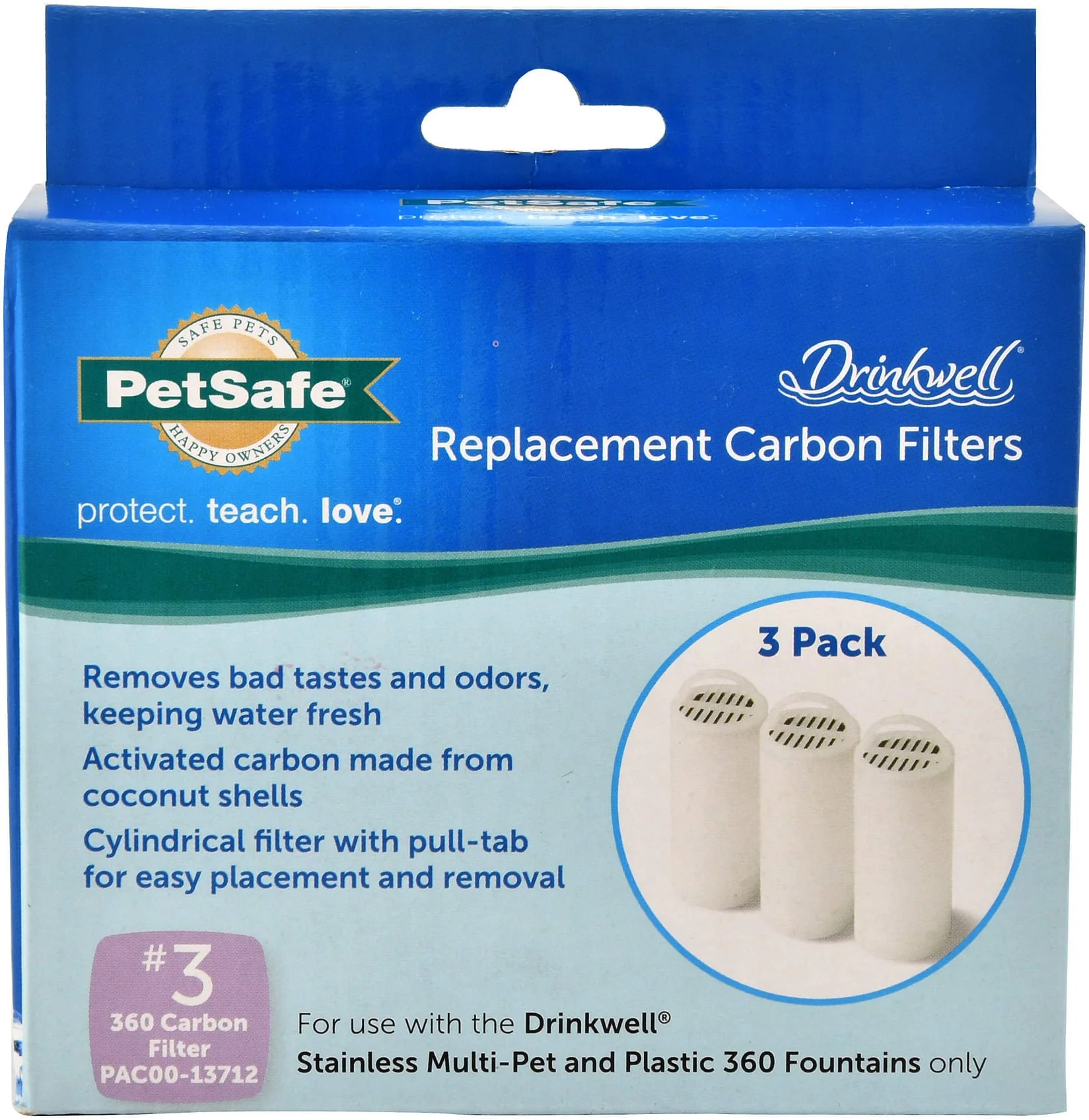 Drinkwell 360 Stainless Pet Fountain (& Replacement Filters) - Healthber