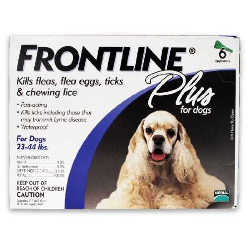 Frontline Plus 12pk Dogs 23-44 Lbs - Healthber