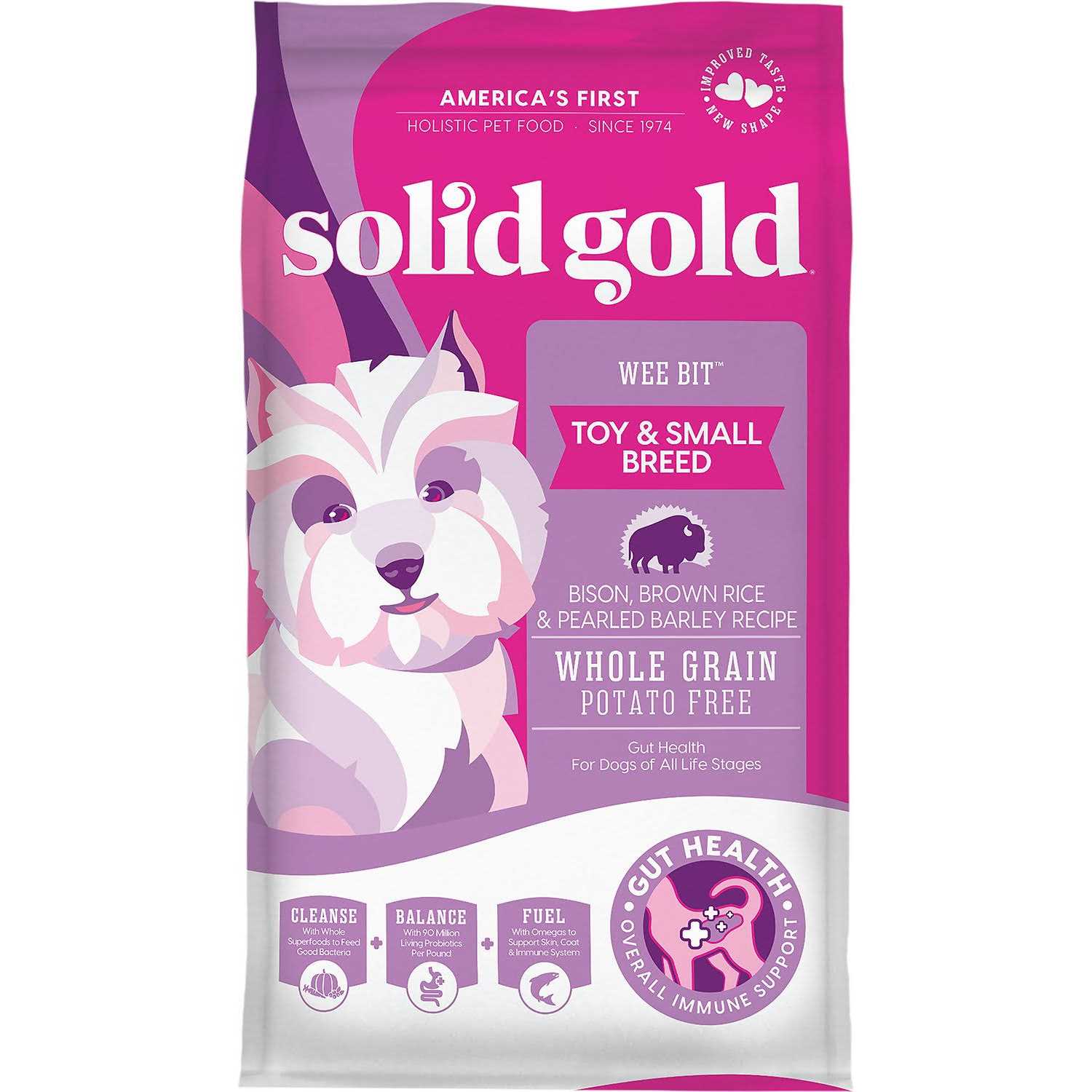 Solid Gold Wee Bit Small Breed Dry Dog Food - Healthber