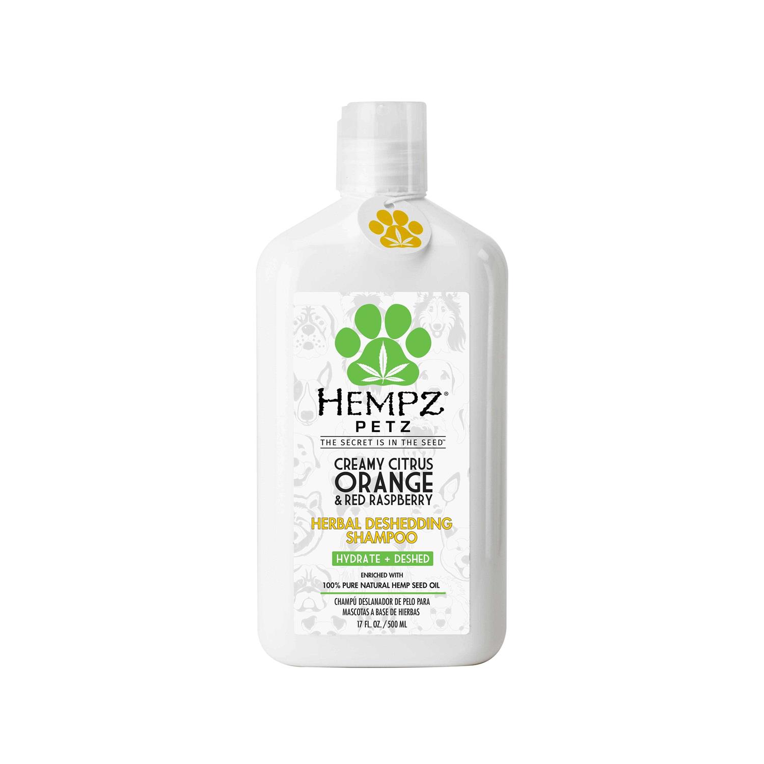 Hempz Petz Herbal Sensitive Shampoo Creamy Citrus Orange & Red Raspberry - Healthber