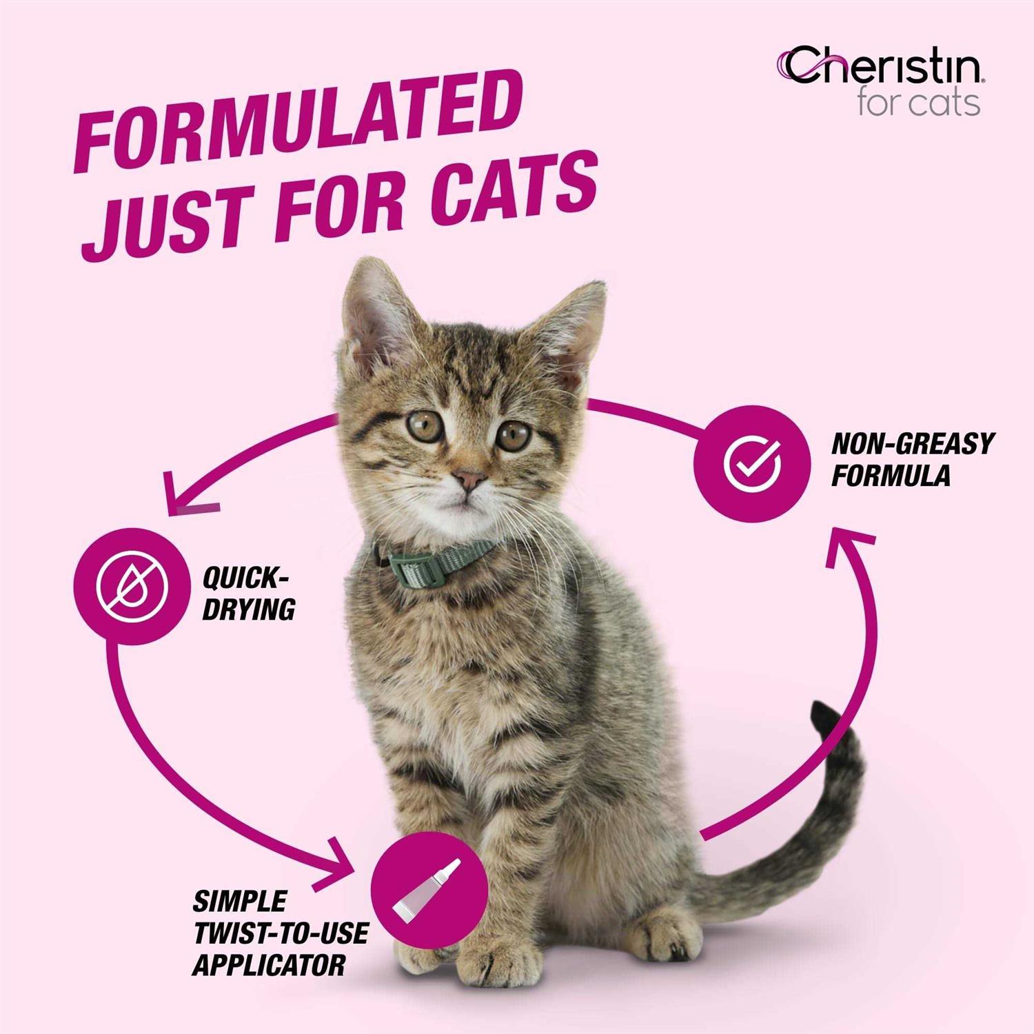 Cheristin Flea Treatment for Cats - Healthber